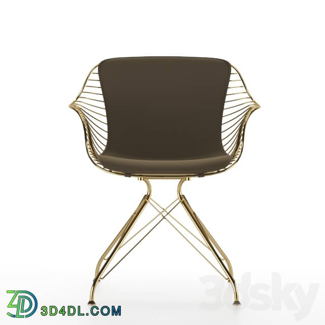 Chair - Wire Dining Chair Overgaard _ Dyrman