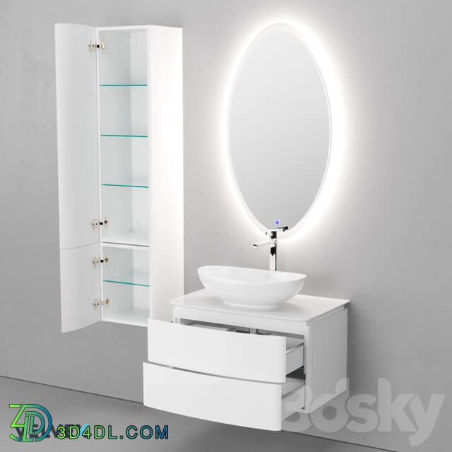 Bathroom furniture - _OM_ Velvex Luna 60_ Luna 75