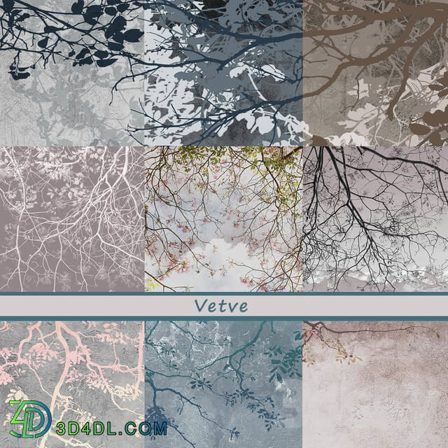 Wall covering - Designer Wallpaper Vetve