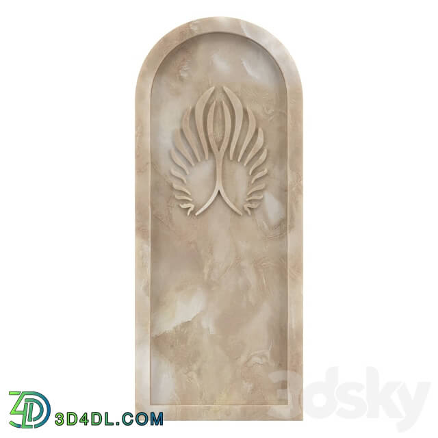 Bathroom accessories - OM Arch marble AM125