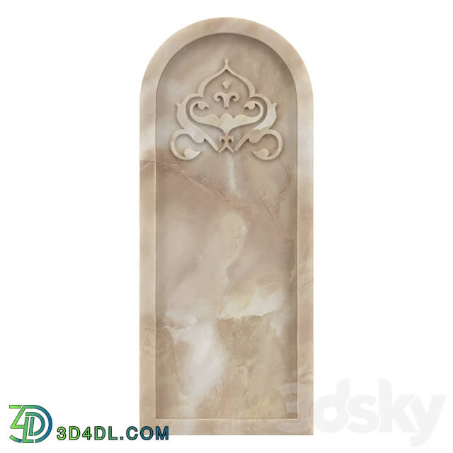 Bathroom accessories - OM Arch marble AM126