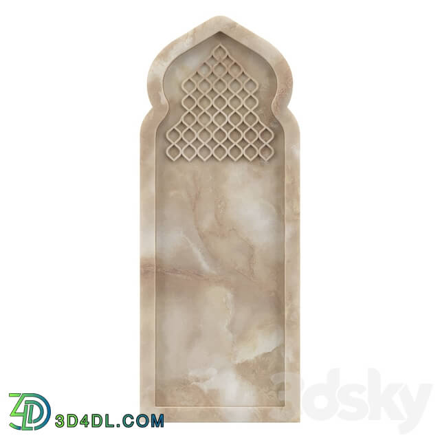 Bathroom accessories - OM Arch marble AM132