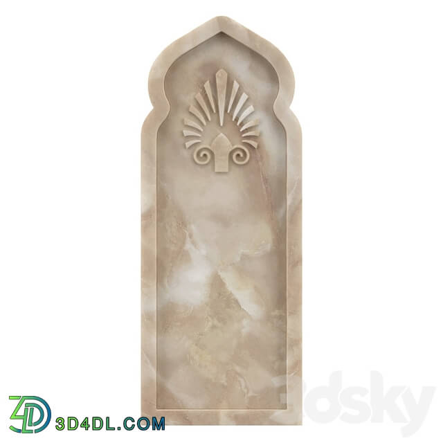 Bathroom accessories - OM Arch marble AM138