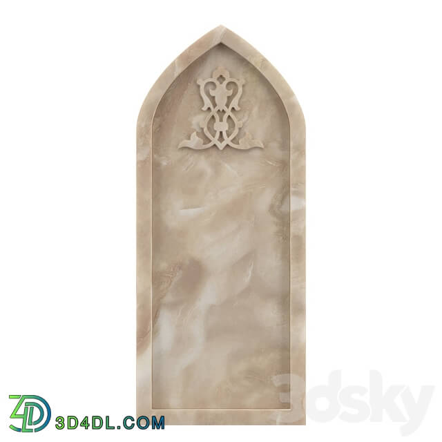 Bathroom accessories - OM Arch marble AM146