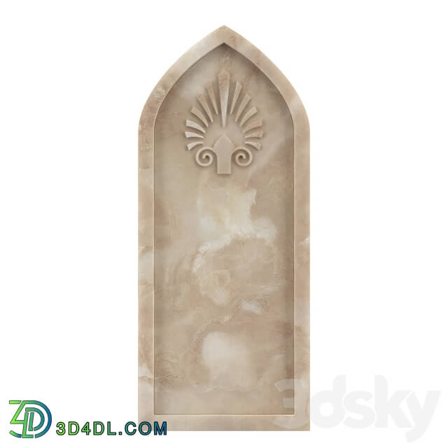 Bathroom accessories - OM Arch marble AM148