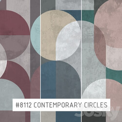 Wall covering - Creativille _ Wallpapers _ 8112 Contemporary circles 