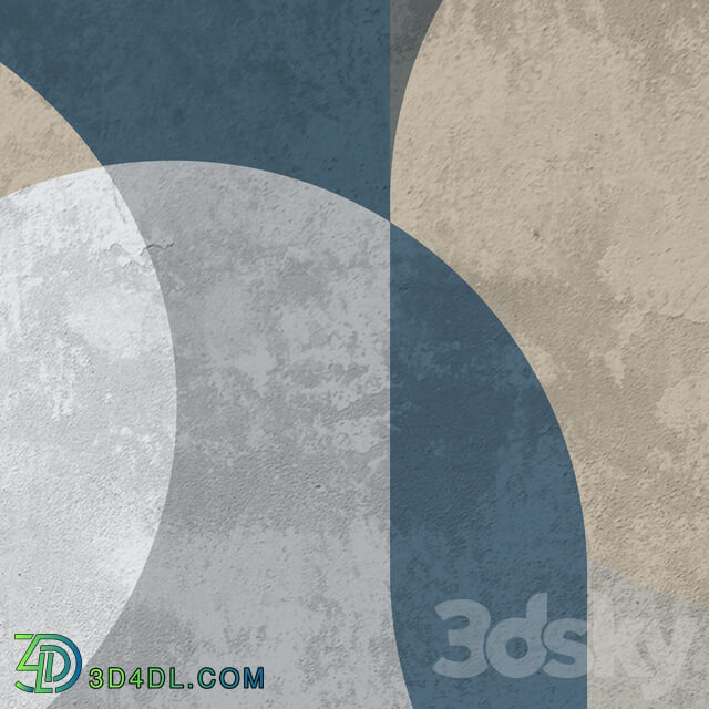 Wall covering - Creativille _ Wallpapers _ 8112 Contemporary circles