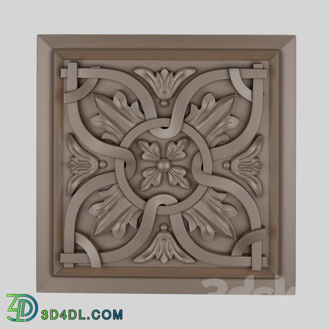 Decorative plaster - Decorative panel