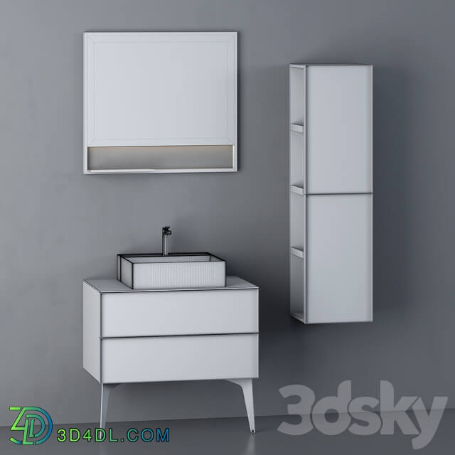 Bathroom furniture - Modern Bathroom Cabinet _ No. 055