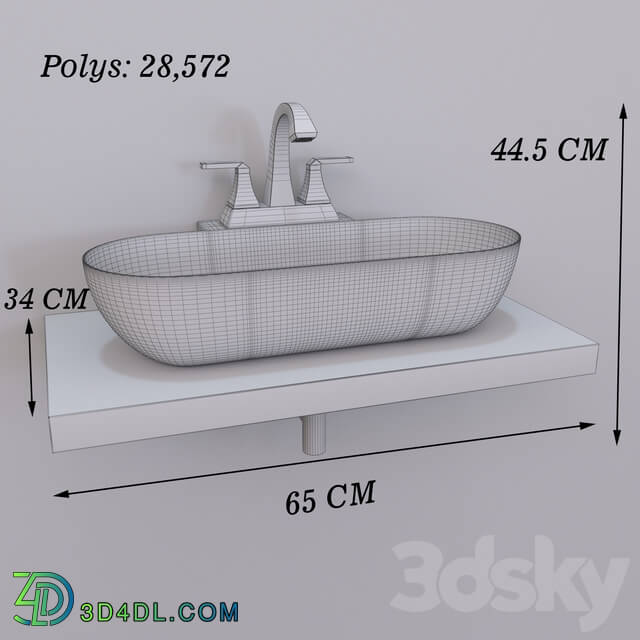 Wash basin - Wash basin