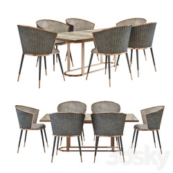 Table _ Chair - modern dining table chair 