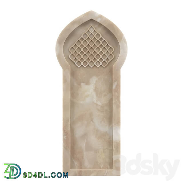 Bathroom accessories - OM Arch marble AM162