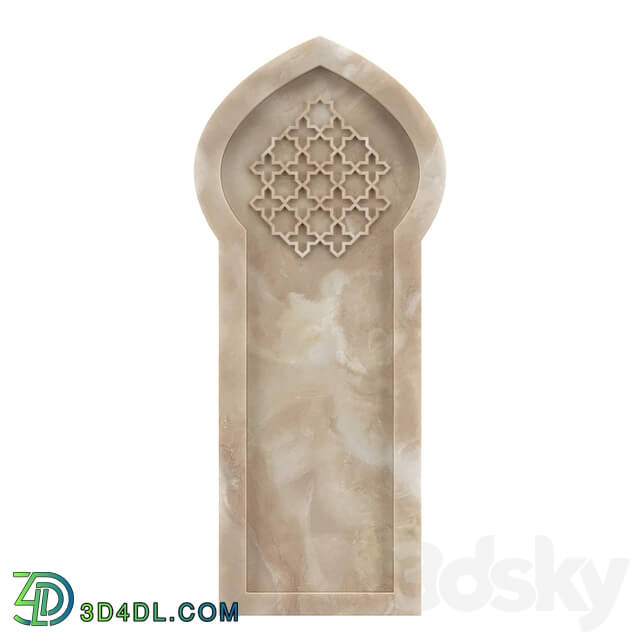 Bathroom accessories - OM Arch marble AM163