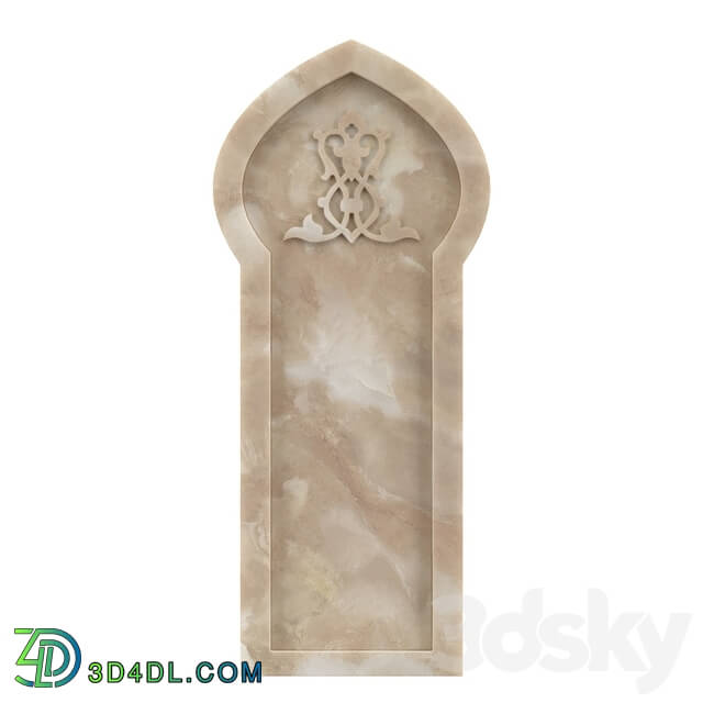 Bathroom accessories - OM Arch marble AM167
