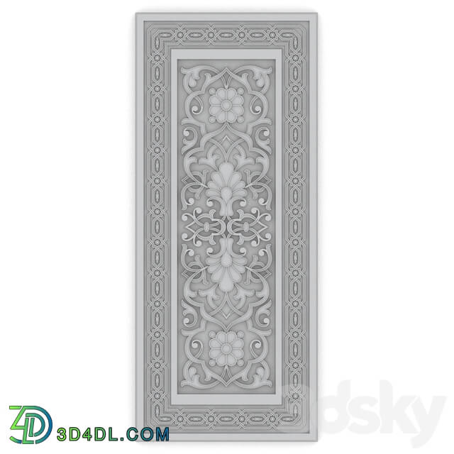 Decorative plaster - oriental pattern-49