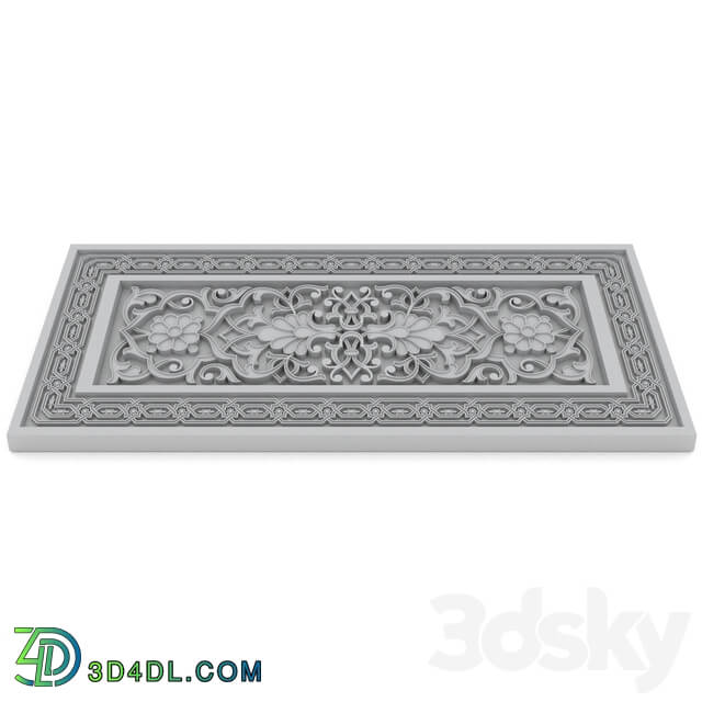Decorative plaster - oriental pattern-49