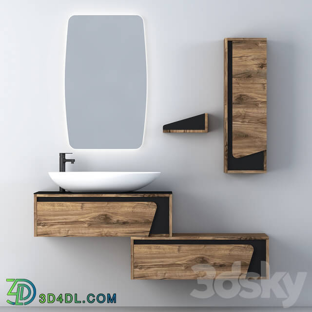 Bathroom furniture - Modern Bathroom Cabinet _ No. 059