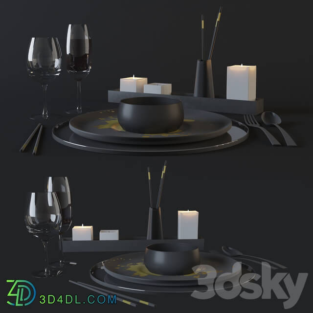 Tableware - Dining Table Setting