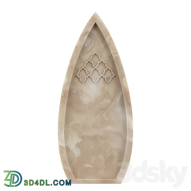 Bathroom accessories - OM Arch marble AM171