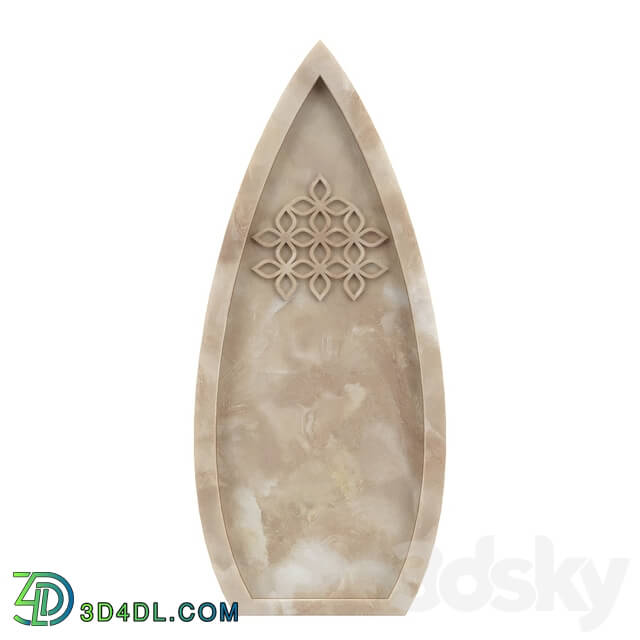 Bathroom accessories - OM Arch marble AM174