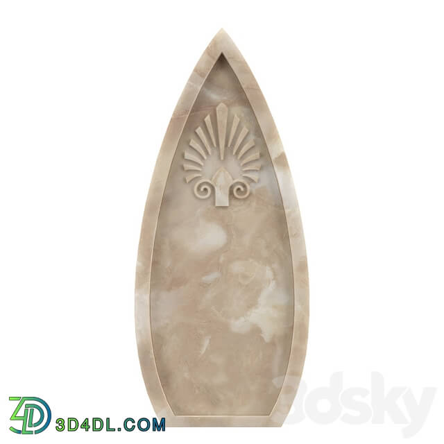 Bathroom accessories - OM Arch marble AM178