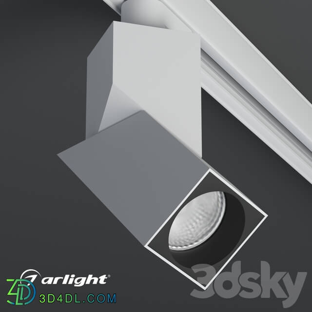 Technical lighting - Luminaire LGD-TWIST-TRACK-4TR-S60x60-12W