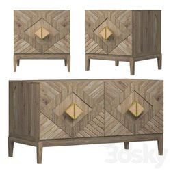 Sideboard _ Chest of drawer - Samuel Console _ Drawer 