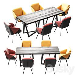 Table _ Chair - 4union Dining set _ 20 