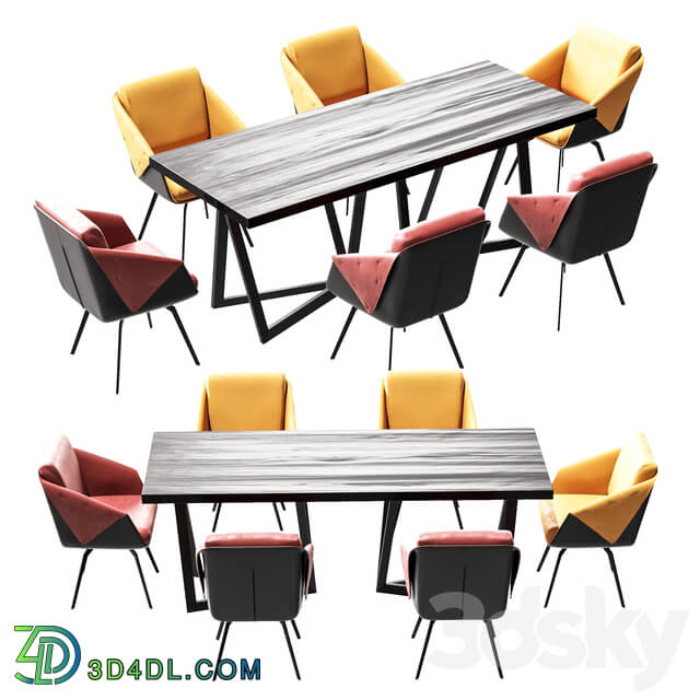 Table _ Chair - 4union Dining set _ 20