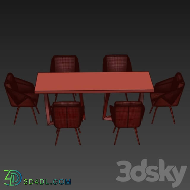 Table _ Chair - 4union Dining set _ 20