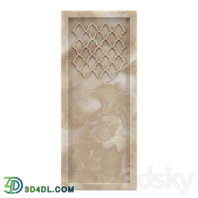 Bathroom accessories - OM Arch marble AM181