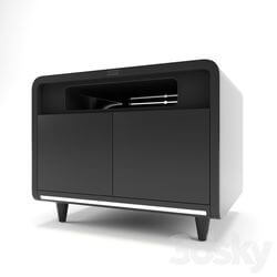 Sideboard _ Chest of drawer - Sobro Smart Side Table - Black 