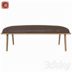 Other soft seating - Cavett leather bench 