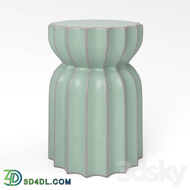 Table - Ceramic stool Mushroom