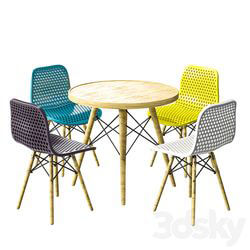 Table _ Chair - 4union Dining set _ 13 