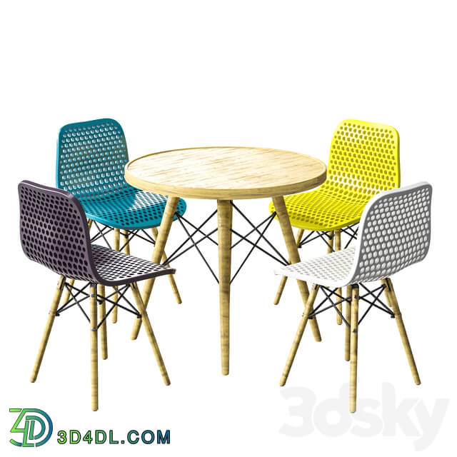 Table _ Chair - 4union Dining set _ 13