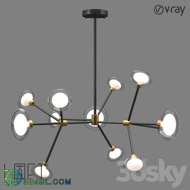 Chandelier - Pendant lamp LoftDesigne 4598 model