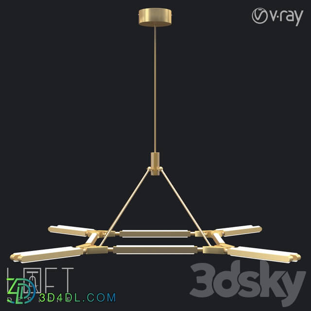 Chandelier - Pendant lamp LoftDesigne 7804 model