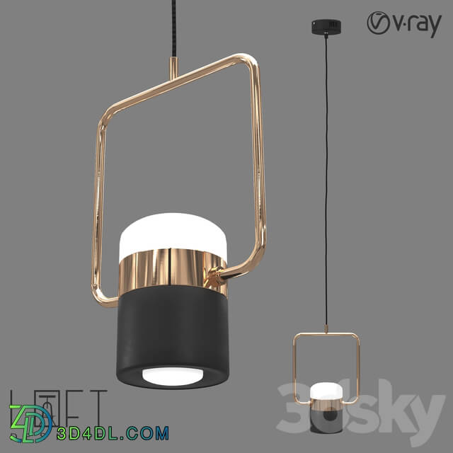 Chandelier - Pendant lamp LoftDesigne 7956 model