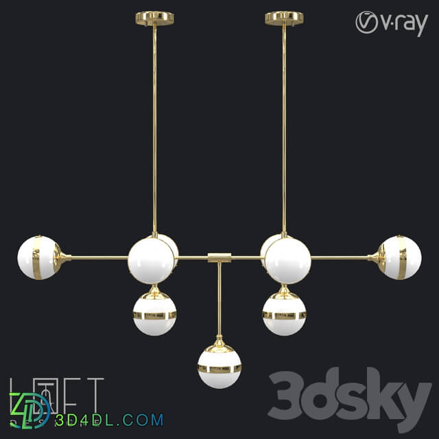 Chandelier - Pendant lamp LoftDesigne 7961 model