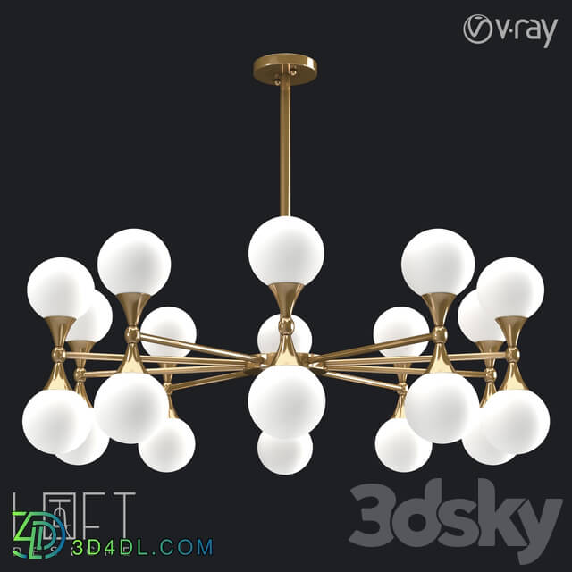 Chandelier - Pendant lamp LoftDesigne 8717 model