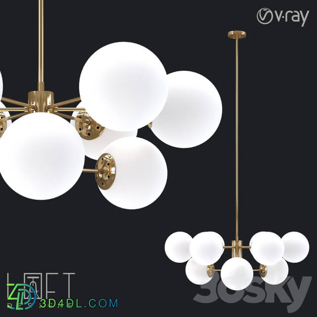 Chandelier - Pendant lamp LoftDesigne 8718 model