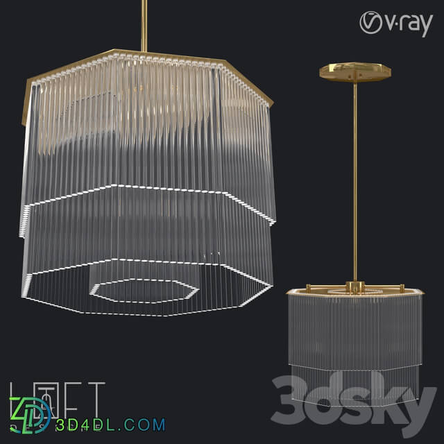 Chandelier - Pendant lamp LoftDesigne 8719 model