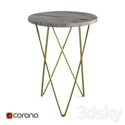Table - Zara Home Marble Table 40cm 