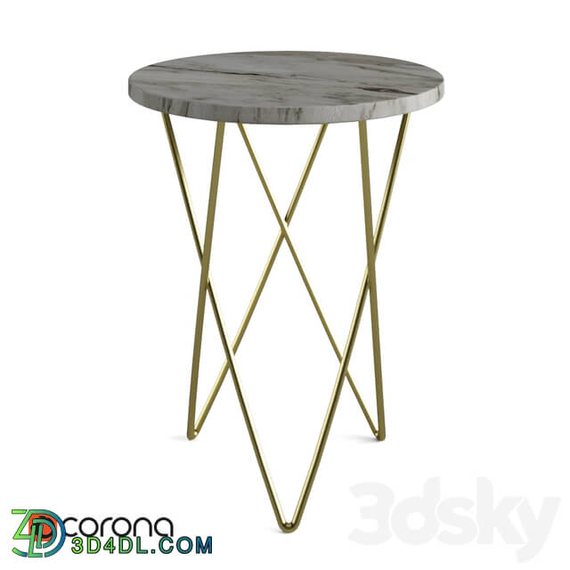 Table - Zara Home Marble Table 40cm