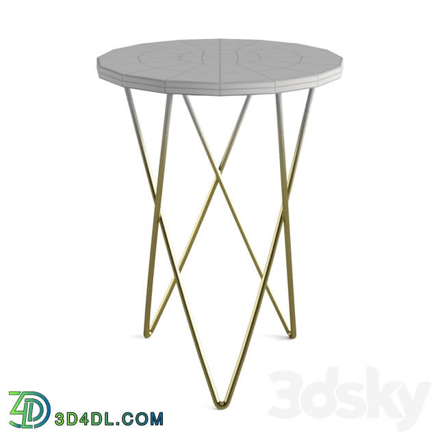 Table - Zara Home Marble Table 40cm
