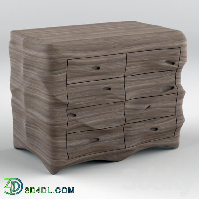 Sideboard _ Chest of drawer - wavy chest drawers