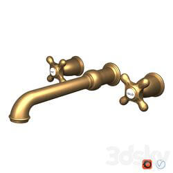 Faucet - Brass English country wall mounted roman tub faucet 