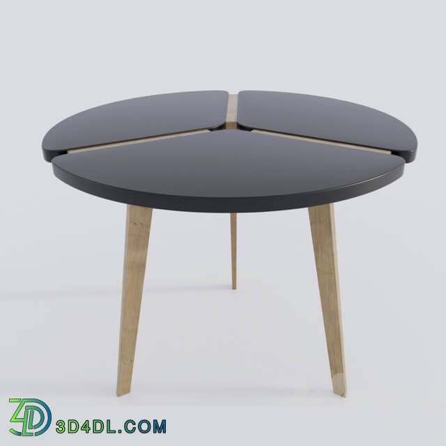 Table - Table Peony D90 Black