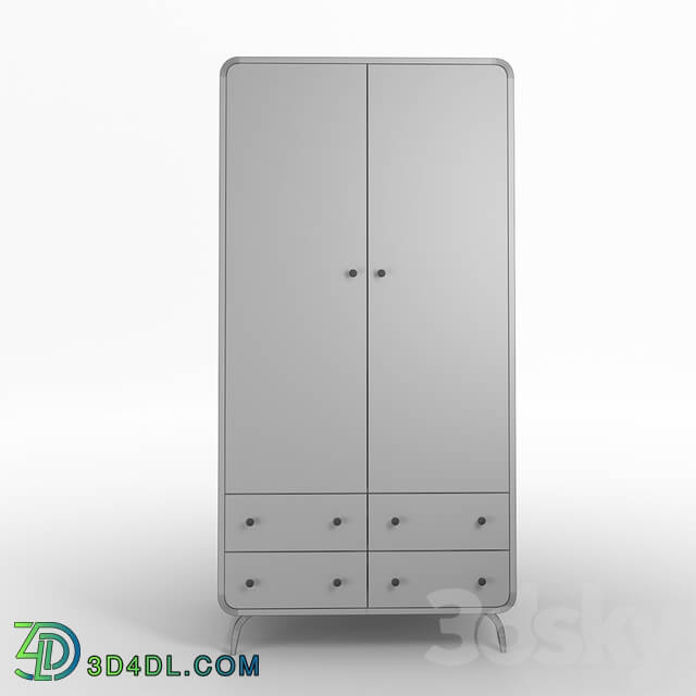 Wardrobe _ Display cabinets - Ellipse cabinet with drawers